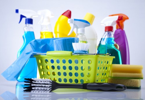 Professional carpet cleaning equipment in a Wimbledon home