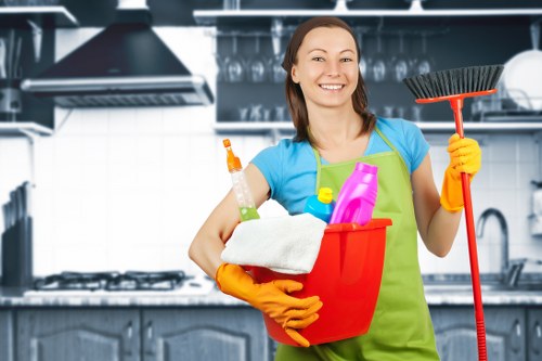 Professional end of tenancy cleaning in a Wimbledon rental property